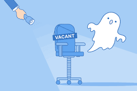 Ghost job illustration